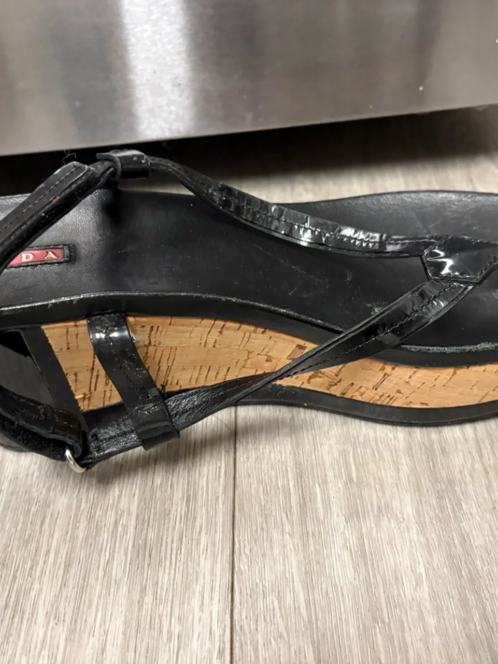 Prada black patent